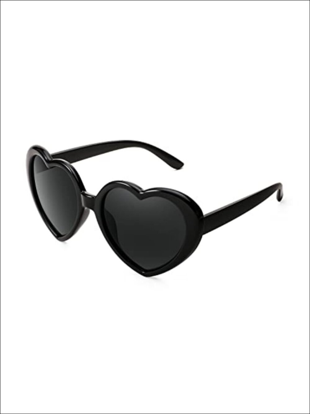 Heart Shaped Polarized Oversized Sunglasses UV400 Full Frame